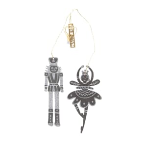 Juletrepynt Ballerina & Soldat