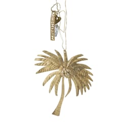 Juletrepynt Palmetre Messing