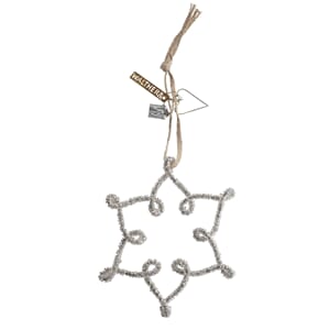 Juletrepynt Snøkrystall