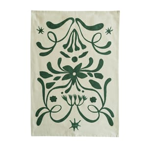 Kjøkkenhåndkle Høytid Grønn