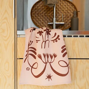 Kjøkkenhåndkle Høytid Rosa  (1).jpg