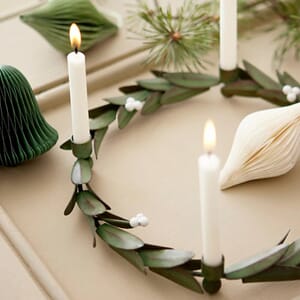 Adventslysestake Leaf 30cm Ming