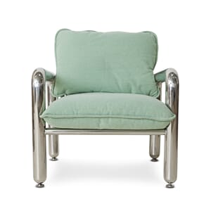 Loungestol Chrome Canvas Mint (2).jpg