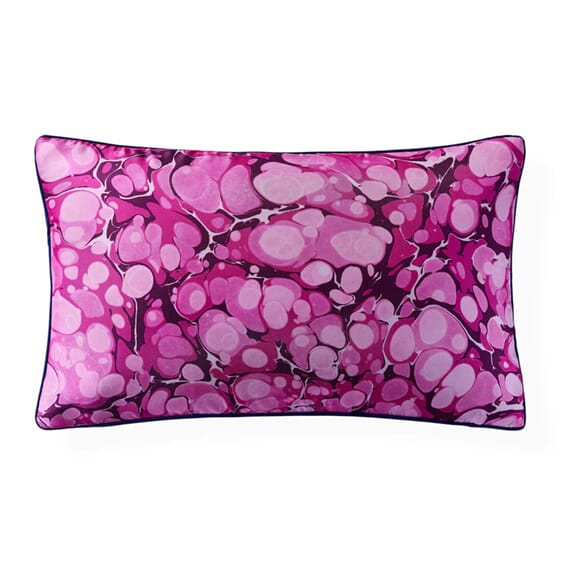 Marbleized Silk Pillow - Fuchsia  (1).jpg