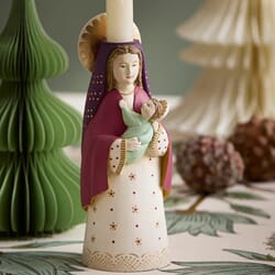 Lysestake Mary Ruby H20cm