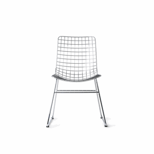 Metal wire chair silver (MZM4915.png