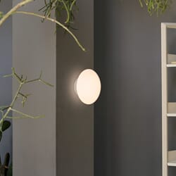 Mist Tak/Vegglampe Matt Hvit AP22 Ø:25 cm