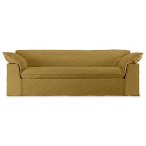 Sofa Nomad: 244cm Linen Burnt Ochre