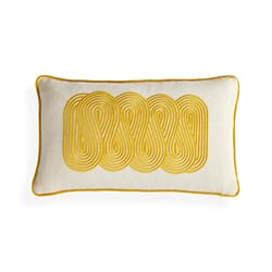 Pompiduo Path Pillow - Yellow