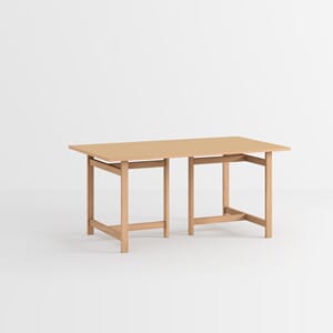 Rectangular Spisebord 160x90 Muted Peach