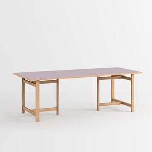 Rectangular Spisebord 220x90 Soft Lilac