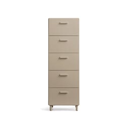 Relief Kommode Høy m/ben Beige