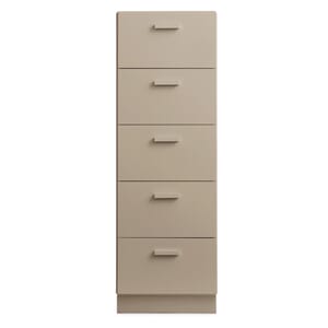 Relief Kommode Høy m/sokkel Beige