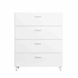 Relief Kommode Bred m/ben White