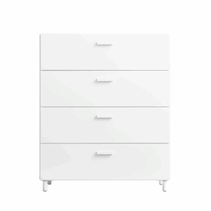 Relief Kommode Bred White