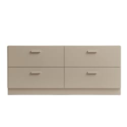 Relief Kommode Lav m/sokkel Beige