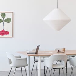 Rispapir Lampeskjerm Diamond Ø80