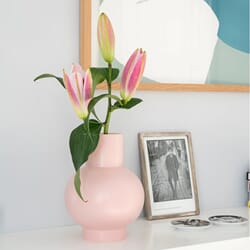 Strøm Vase Large Coral Blush