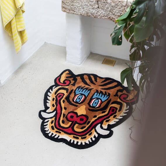Tiger Face gulvteppe 100.jpg
