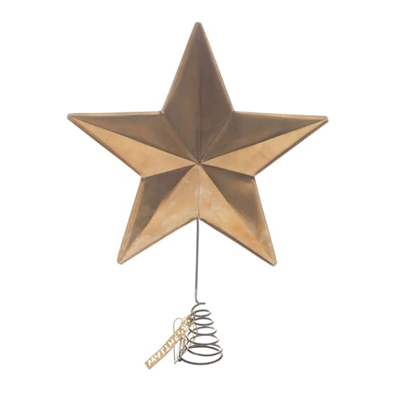 Toppstjerne Antikk Messing.jpg