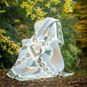 Ullpledd Triumph Green 150x190 cm