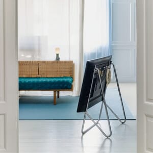 TV-stativ Bloom Chrome