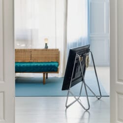 TV-stativ Bloom Chrome