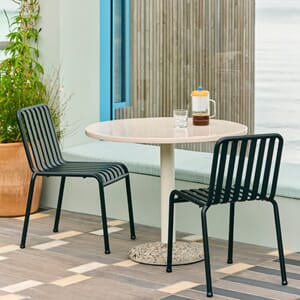 Utendørsbord Keramikk Ø:90