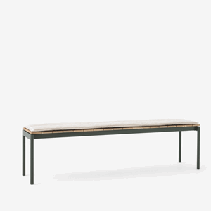 Seat Pad Ville Outdoor Bench AV28 W180 D40 cm