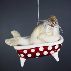 Juletrepynt Hvalross