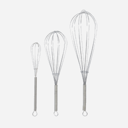 Sett m/ Visper Sølvfinish