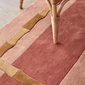 Gulvteppe Alice Crawley Bamboo Stripe Terracotta3.png