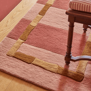 Gulvteppe Alice Crawley Bamboo Stripe Terracotta4.png