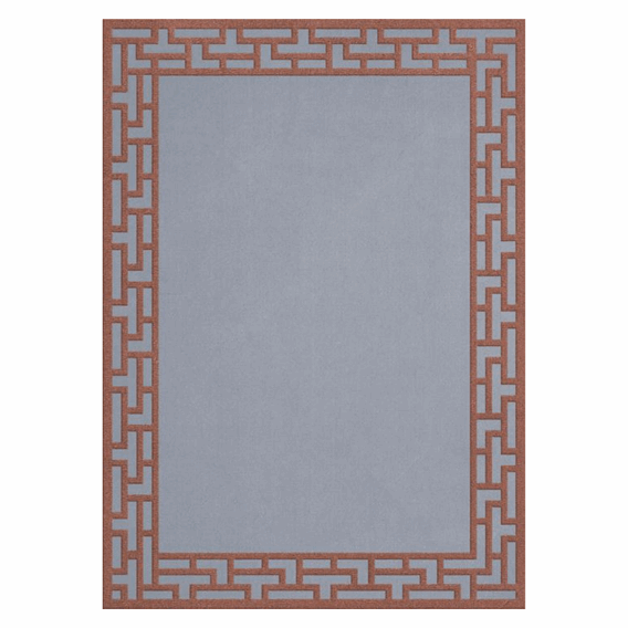 Gulvteppe Alice Crawley Indocine Blue Rust .png