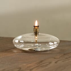 Oljelampe Disc Klar Ø:14