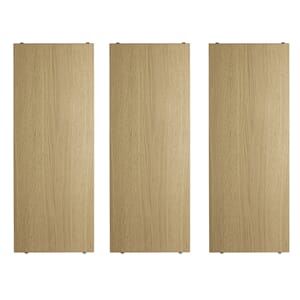 3 stk | Hylleplater 78x30