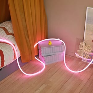 Flex Tube Lampe Rosa 5 meter