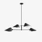 Bonnet SC92 Chandelier_Black w. Medium Stem 1100 mm_Front_down.jpg