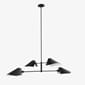 Bonnet SC93 Chandelier_Black w. Large Stem 1400 mm_Front_down.jpg