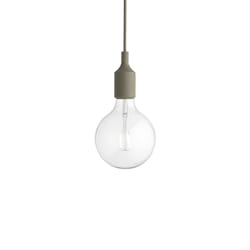 E27 Pendant Olive m/LED pære