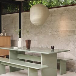 fermLIVING_AW24_RinkDiningTable_Small_TeaGreen_1104270167_RinkBench_140_TeaGreen_1104270164.jpg