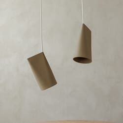 Taklampe Keramikk Narrow Olive