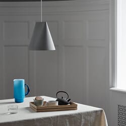 Taklampe Keramikk Wide Light Grey