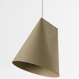 Taklampe Keramikk Wide Olive