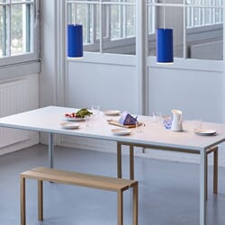 Taklampe Tube Deep Blue Large