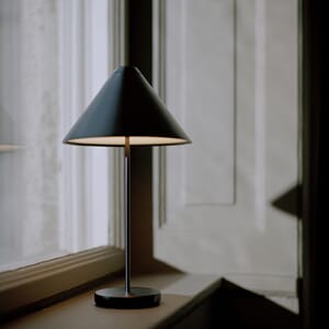 Brolly Oppladbar Lampe Steel Black