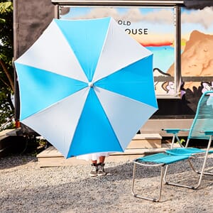 Parasoll Elios Ø:180 Blue