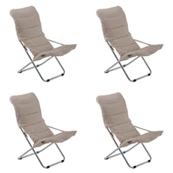 4 stk | Fiesta Solstol Soft Beige Bibe