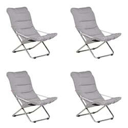 4 stk | Fiesta Solstol Soft Grey
