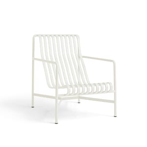Palissade Lounge Chair High Cream White